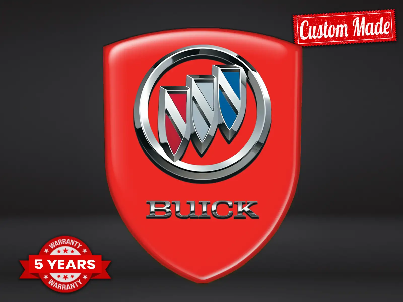 Buick Doming Aufkleber Auto Stilvoll Stabil Professionell